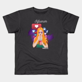 The Influencer - Blonde Variant Kids T-Shirt